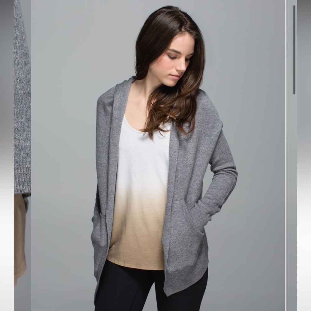 Lululemon Athletica Gray Sweater